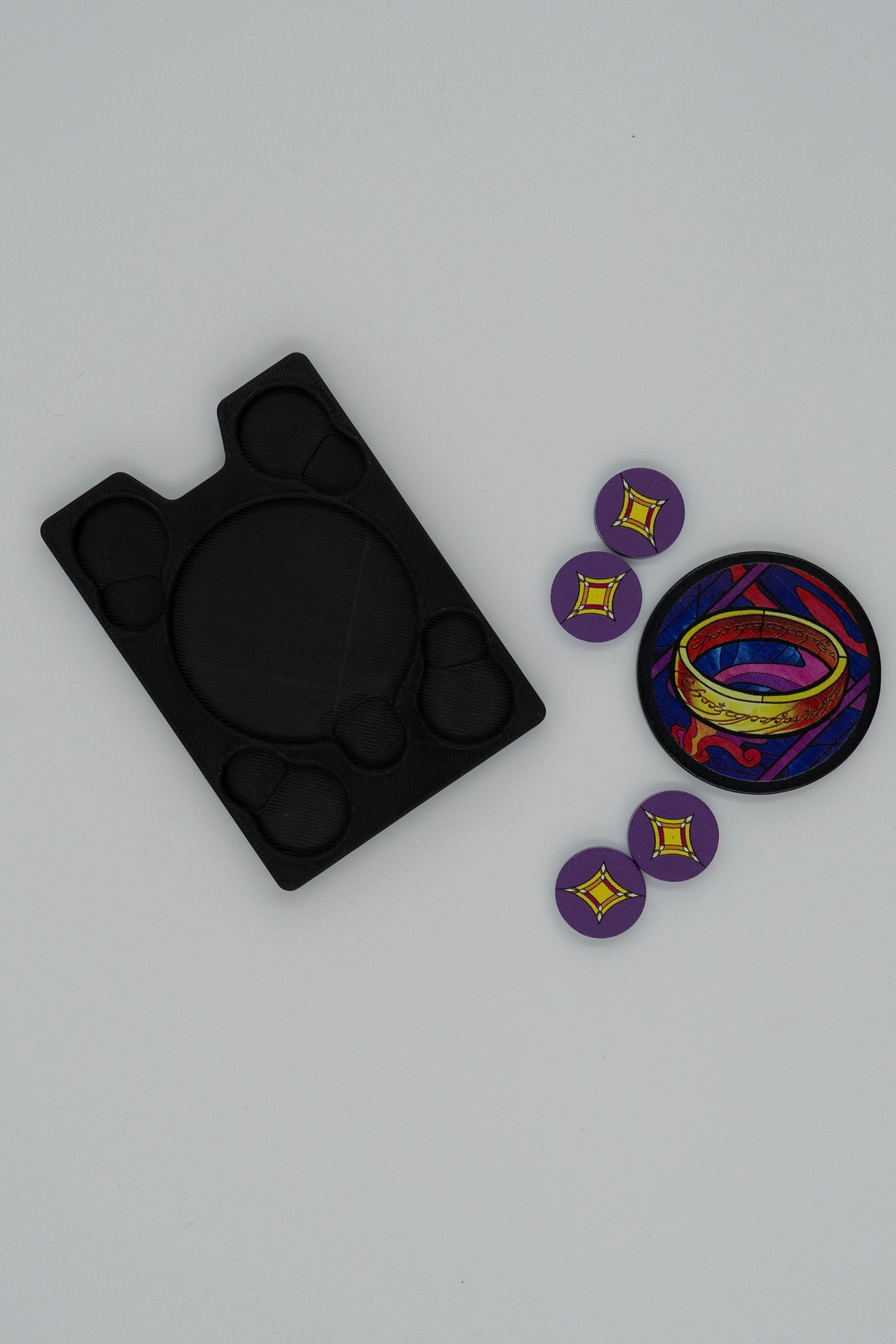 Gyűrűk ura társasjáték token tartó