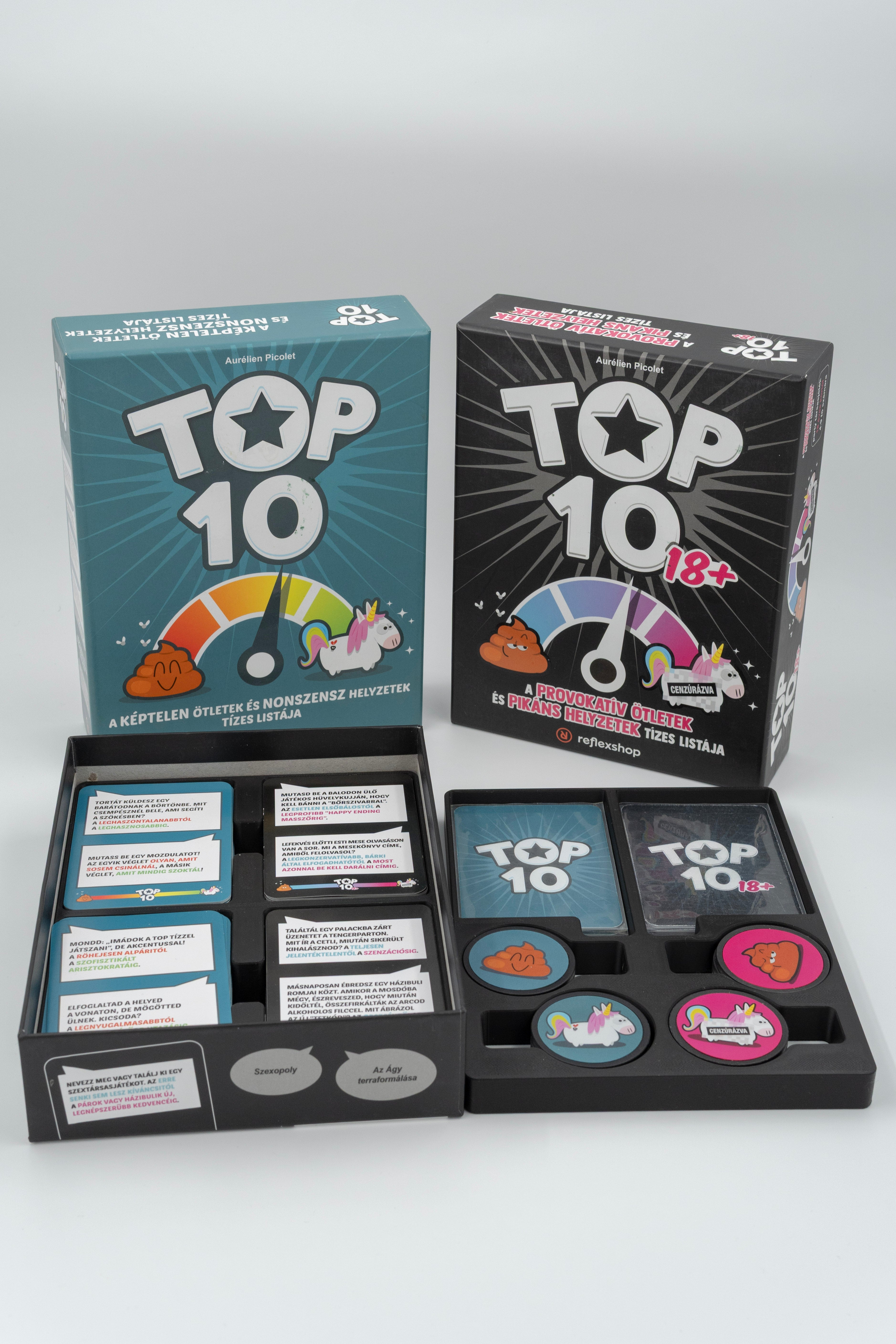 Top 10 társasjáték rendező (2in1 box)