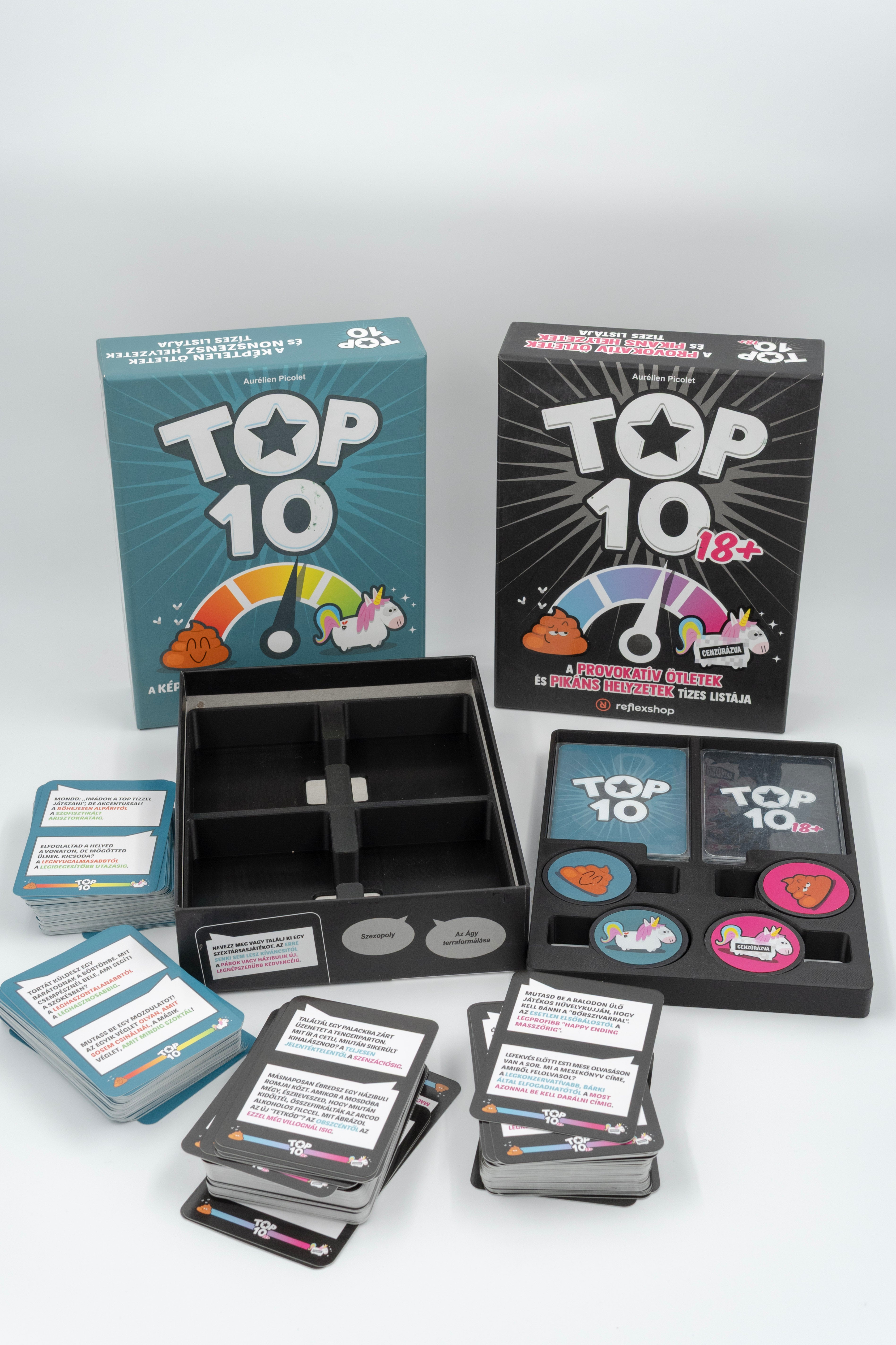 Top 10 társasjáték rendező (2in1 box)