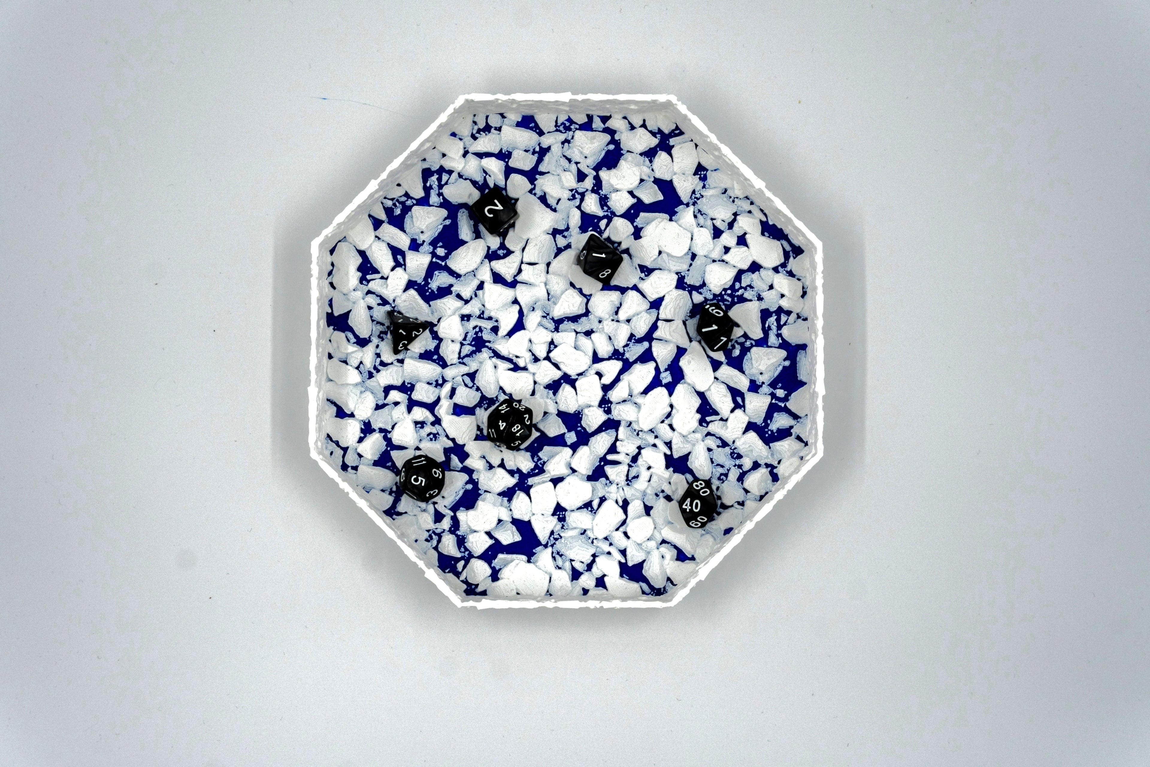 Jégkorszak dobókocka tálca