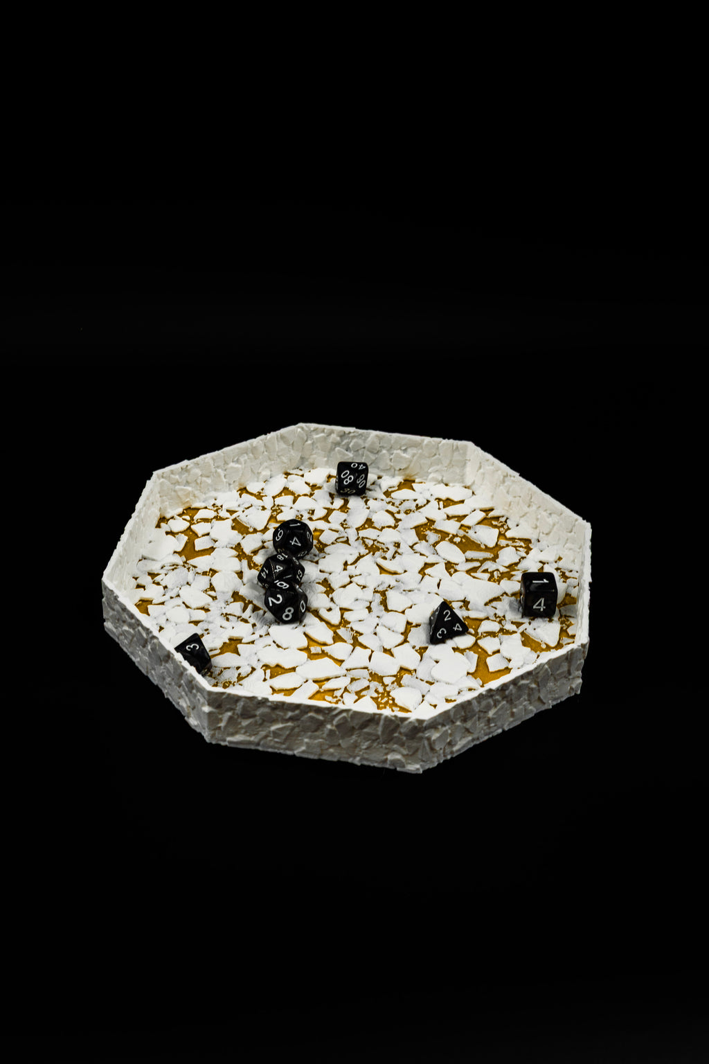 Aranybánya dobókocka tálca