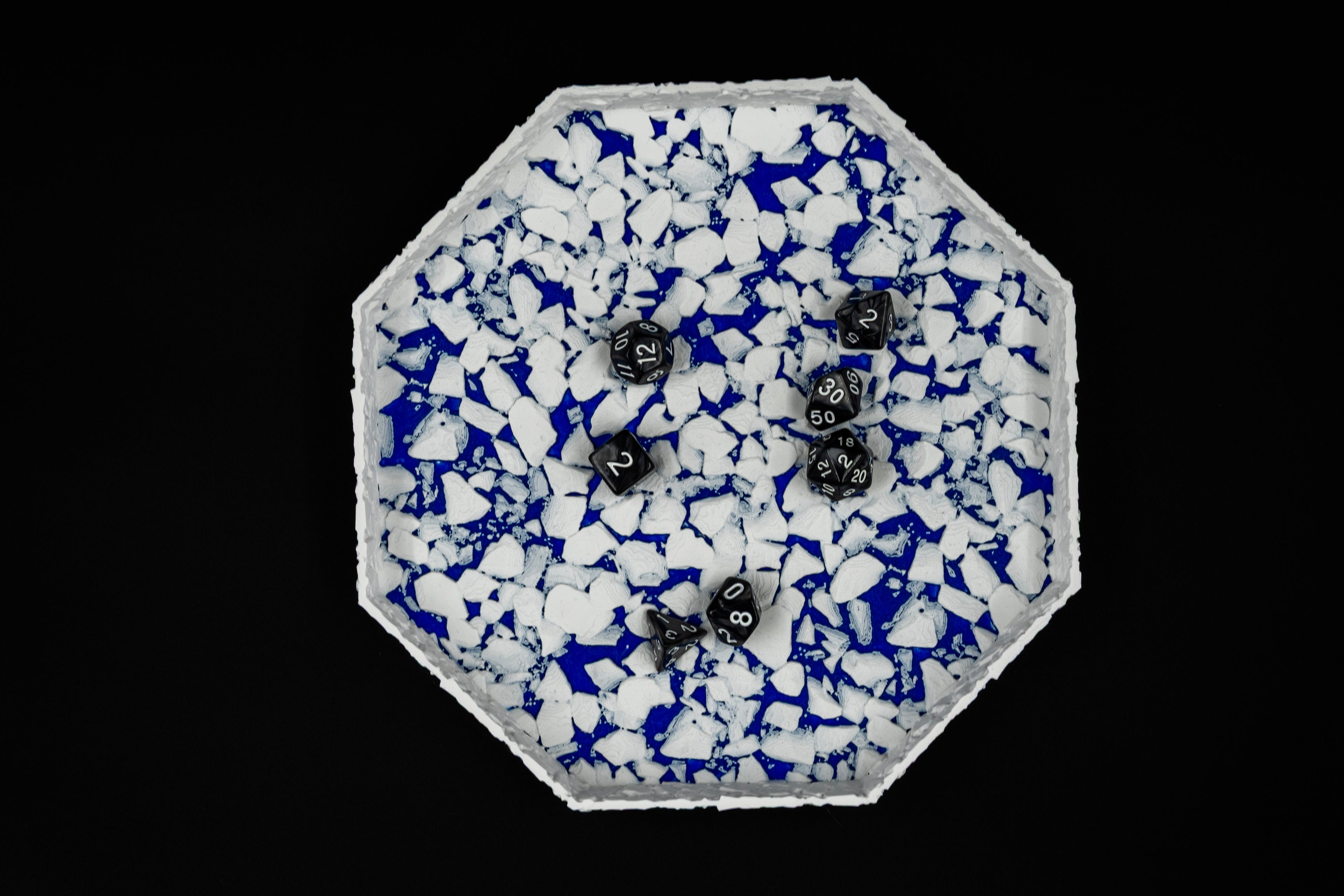 Jégkorszak dobókocka tálca